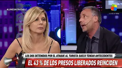 El mal momento de Plager en Intratables: "A vos te gustan los delincuentes de guante blanco" El mal momento de Plager en Intratables: "A vos te gustan los delincuentes de guante blanco"