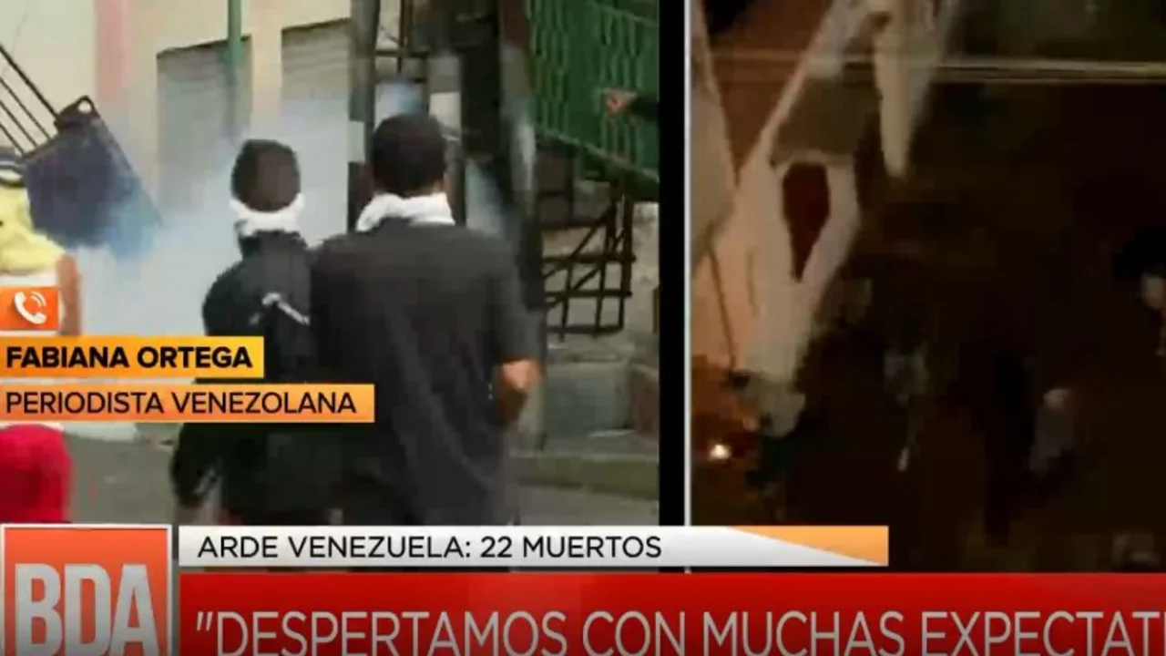 Fake news: A24 usó imágenes de la serie de Tevez para defenestrar a Venezuela