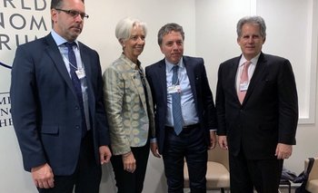 Foro de Davos: Argentina se mostró como el "buen alumno" del FMI | Foro de davos