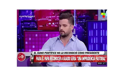 Camilo Vaca Narvaja dejó sin argumentos a Vilouta cuando hablaban sobre Venezuela Camilo Vaca Narvaja dejó sin argumentos a Vilouta cuando hablaban sobre Venezuela