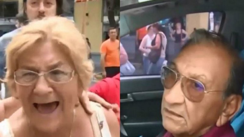 Cortes de luz: un policía pisó a una mujer y empezaron a cantar contra Macri