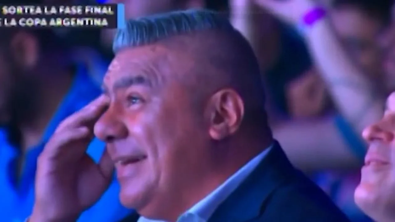 El exabrupto de 'Chiqui' Tapia en el sorteo de la Copa Argentina