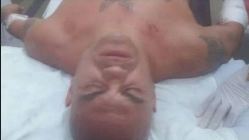 Apuñalaron a la Hiena Barrios en medio de los festejos por año nuevo