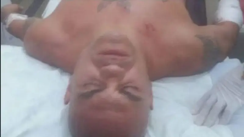 Apuñalaron a la Hiena Barrios en medio de los festejos por año nuevo