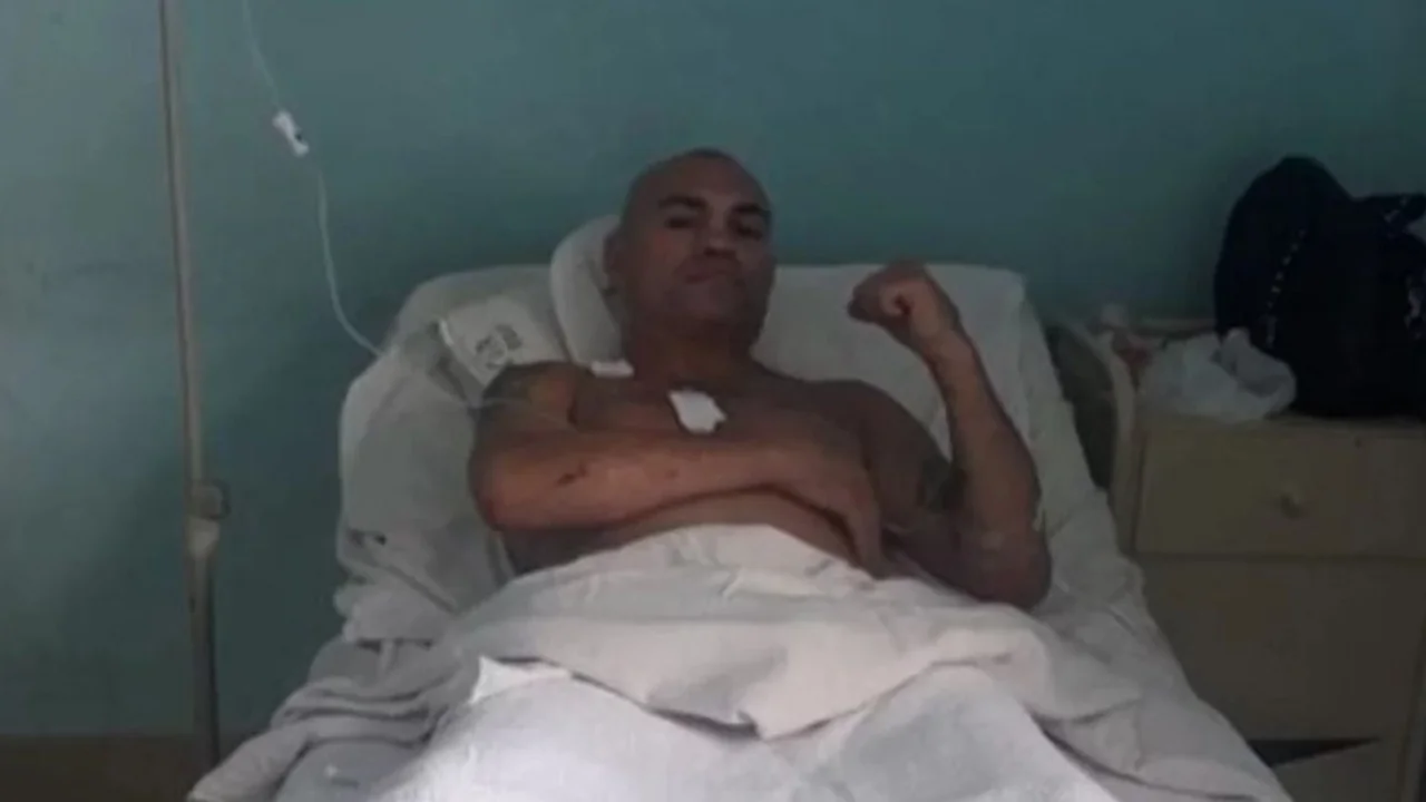 El insólito mensaje de la 'Hiena' Barrios tras ser apuñalado por un carnicero en Año Nuevo