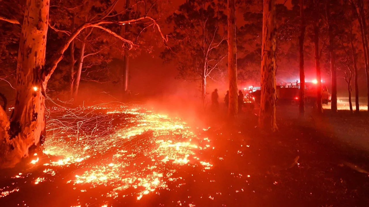 El humo de los incendios de Australia, que dejaron muertos, heridos y evacuados, llegó a Argentina