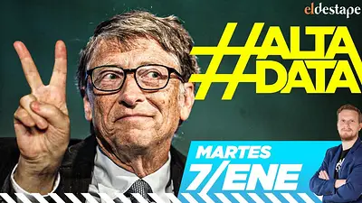 Alta Data en vivo: Bill Gates es peronista, kirchnerista, nacional y popular Alta Data en vivo: Bill Gates es peronista, kirchnerista, nacional y popular