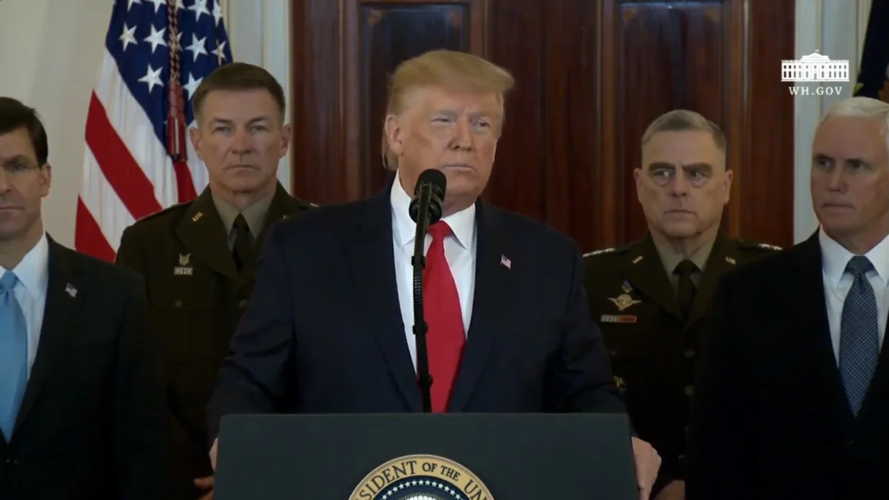 Donald Trump anunció nuevas sanciones a Irán y exhortó a otras potencias a actuar