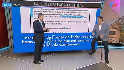 El insólito error en vivo de la producción de TN que Adrián Ventura no pudo tapar El insólito error en vivo de la producción de TN que Adrián Ventura no pudo tapar
