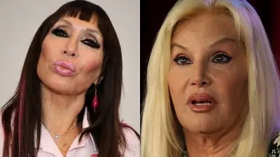 Moria Casán. Susana Giménez Moria Casán. Susana Giménez