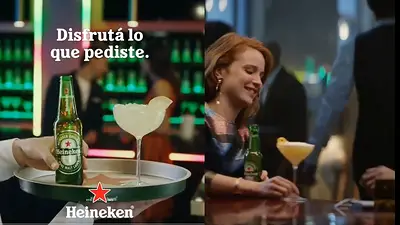 Heineken contrarrestó la publicidad sexista de Brahma con una publicidad que los dejó en ridículo Heineken contrarrestó la publicidad sexista de Brahma con una publicidad que los dejó en ridículo
