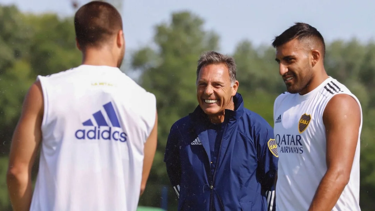 Boca está feliz: con la gestión de Juan Román Riquelme y 'robándoselo' a River, llegó el primer refuerzo para Miguel Ángel Russo