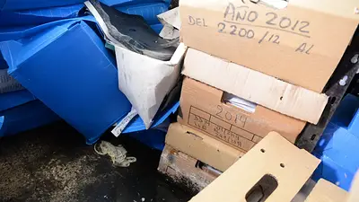 Así dejó el macrismo archivos de Derechos Humanos bajo agua en el Ministerio de Defensa Así dejó el macrismo archivos de Derechos Humanos bajo agua en el Ministerio de Defensa