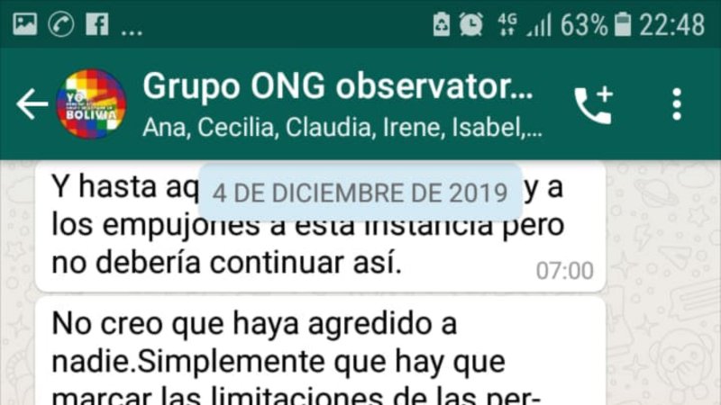 Discriminación contra la titular del Foro de Mujeres por la Igualdad de Oportunidades de Salta
