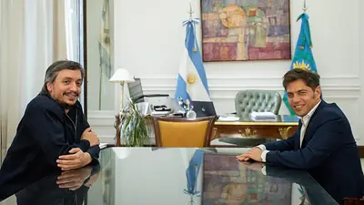 Máximo Kirchner respaldó a Axel Kicillof tras la reprogramación de la deuda bonaerense Máximo Kirchner respaldó a Axel Kicillof tras la reprogramación de la deuda bonaerense