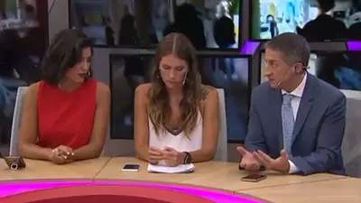 El tenso momento al aire en TN entre Adrian Ventura y Jimena Grandinetti El tenso momento al aire en TN entre Adrian Ventura y Jimena Grandinetti