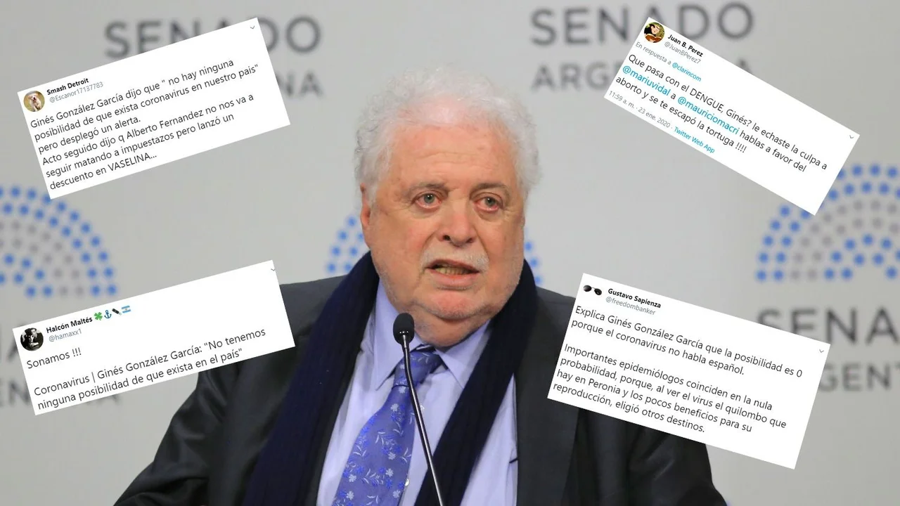 La campaña de los trolls macristas contra Ginés González García: lo acusan de mentir sobre el coronavirus