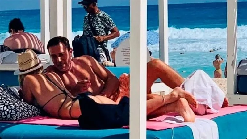 Tras la foto que se viralizó, habló la novia de Rodolfo Barili: "Estamos muy enamorados"