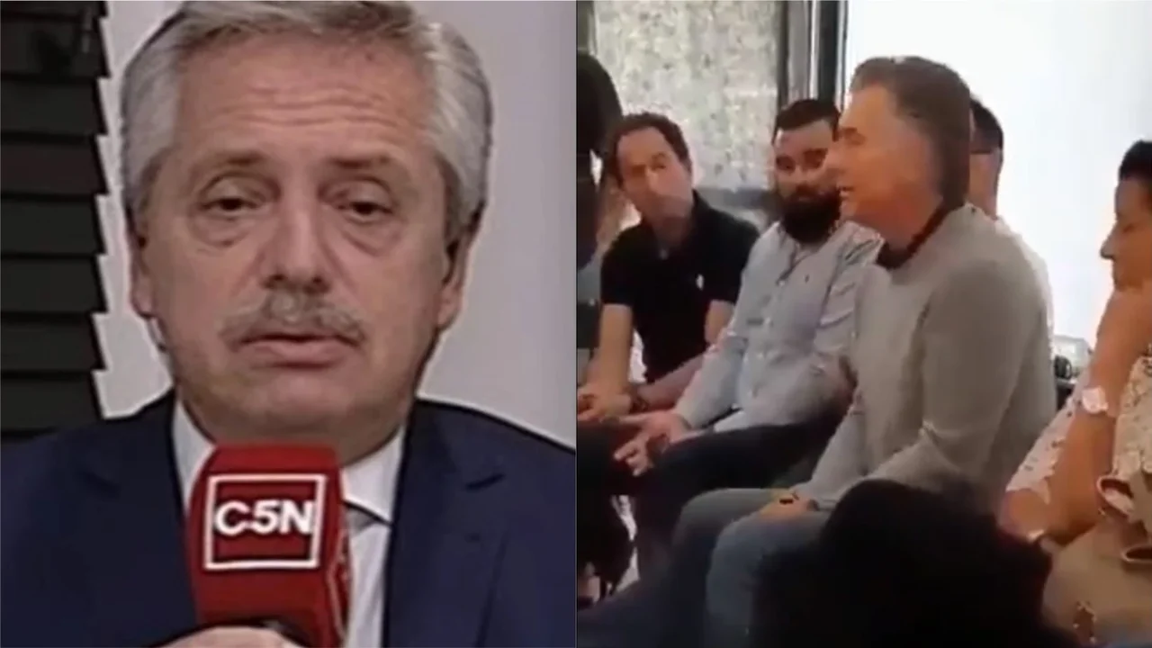 Alberto Fernández cruzó a Macri por su polémico video: "actuó con irresponsabilidad" en cuanto a la toma de deuda