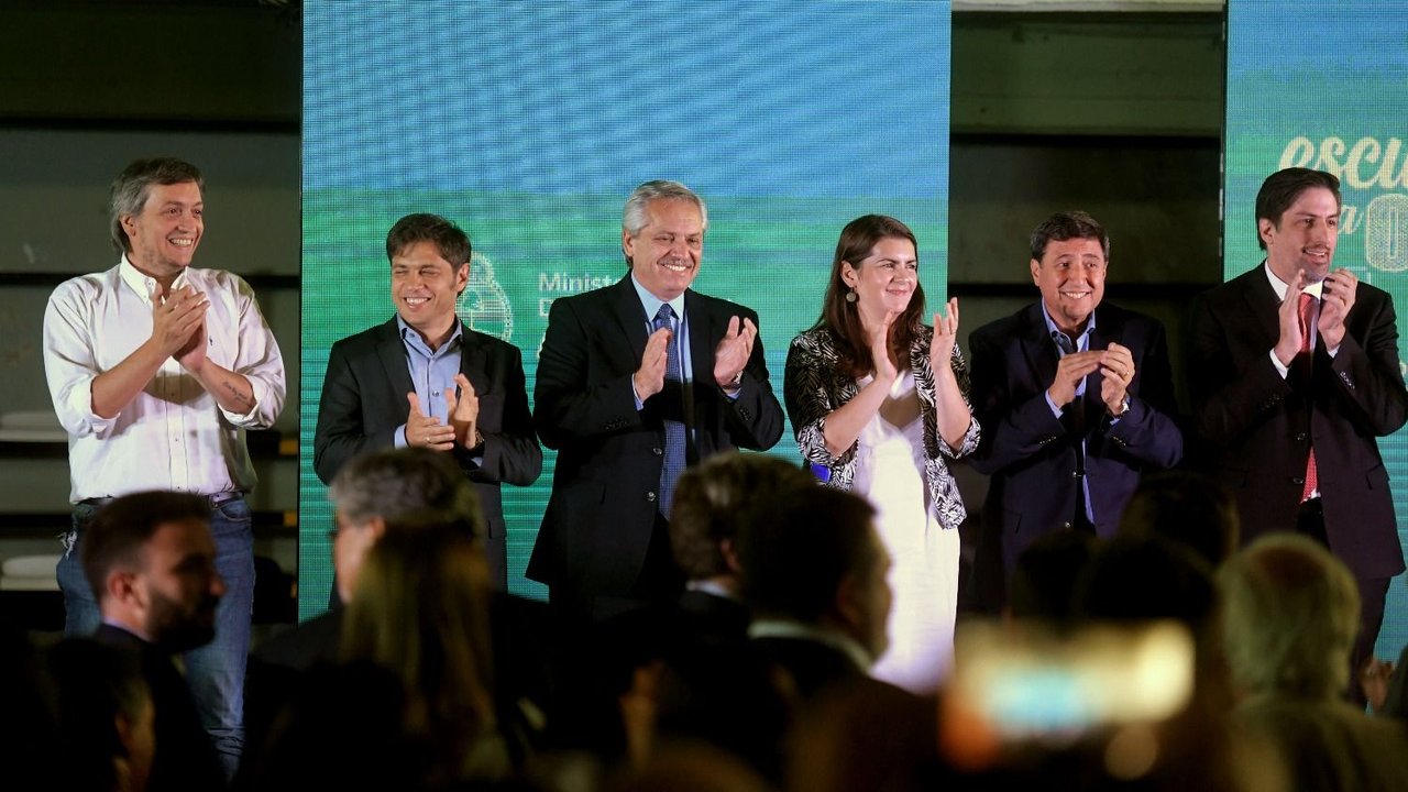 Alberto Fernández y Axel Kicillof presentaron el programa Escuelas en Obras en Moreno