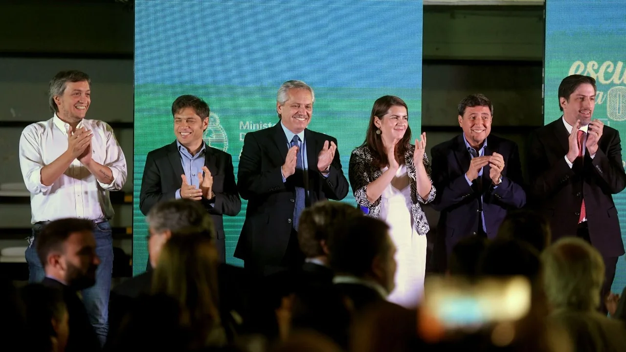 Alberto Fernández y Axel Kicillof presentaron el programa Escuelas en Obras en Moreno