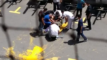 Grave accidente de un empleado en La Bombonera