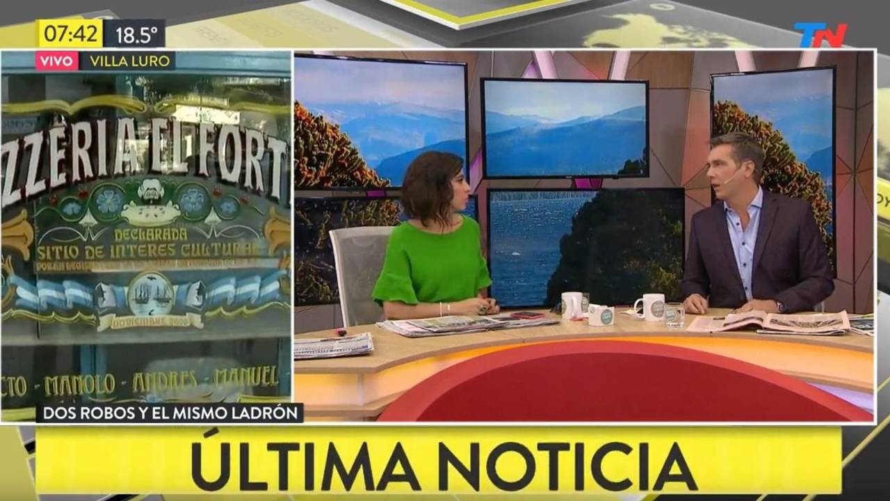 La burrada de TN en vivo cuando hablaban sobre el robo a El Fortín