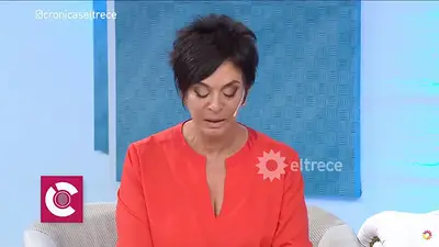 El llanto de Mónica Gutiérrez en una entrevista con la novia de Fernando Báez El llanto de Mónica Gutiérrez en una entrevista con la novia de Fernando Báez
