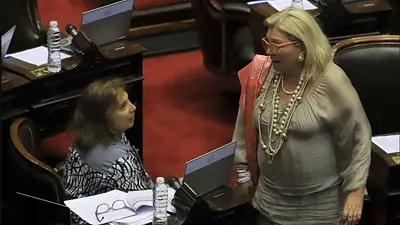 El error de Elisa Carrió en pleno debate por la deuda externa: confundió a Martín Guzmán con Matías Kulkas El error de Elisa Carrió en pleno debate por la deuda externa: confundió a Martín Guzmán con Matías Kulkas