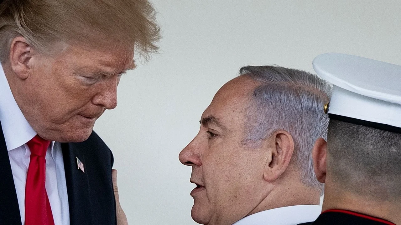 Donald Trump y Benjamin Netanyahu