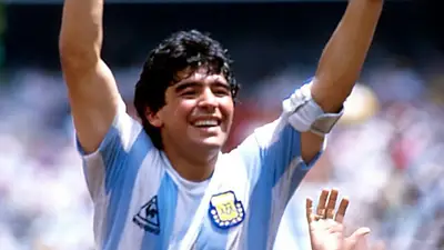 Diego Maradona con la Selección Argentina Diego Maradona con la Selección Argentina
