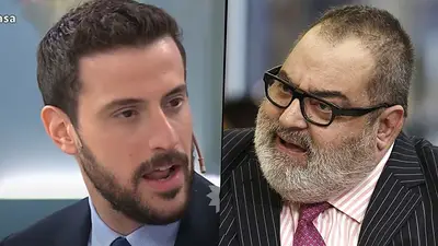 Diego Leuco y Jorge Lanata Diego Leuco y Jorge Lanata