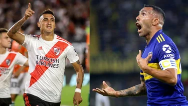 Las formaciones de Boca y River para el Superclásico del domingo