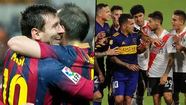 Boca - River: jugó con Messi en Barcelona y destruyó al Superclásico