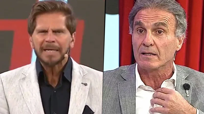 El Pollo Vignolo se enojó con Ruggeri en ESPN