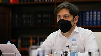 El mensaje que dejó Kicillof, tras ser vacunado contra el coronavirus El mensaje que dejó Kicillof, tras ser vacunado contra el coronavirus