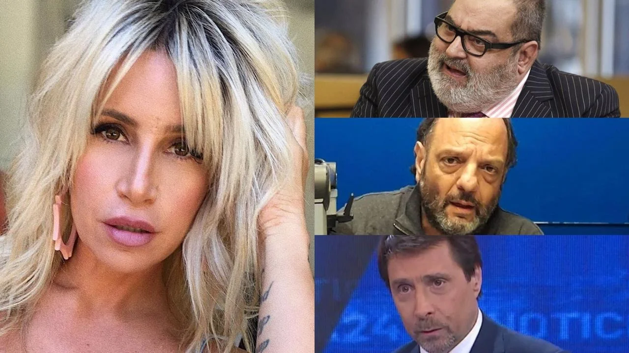 Flor Peña, Jorge Lanata, Baby Etchecopar y Eduardo Feinmann 
