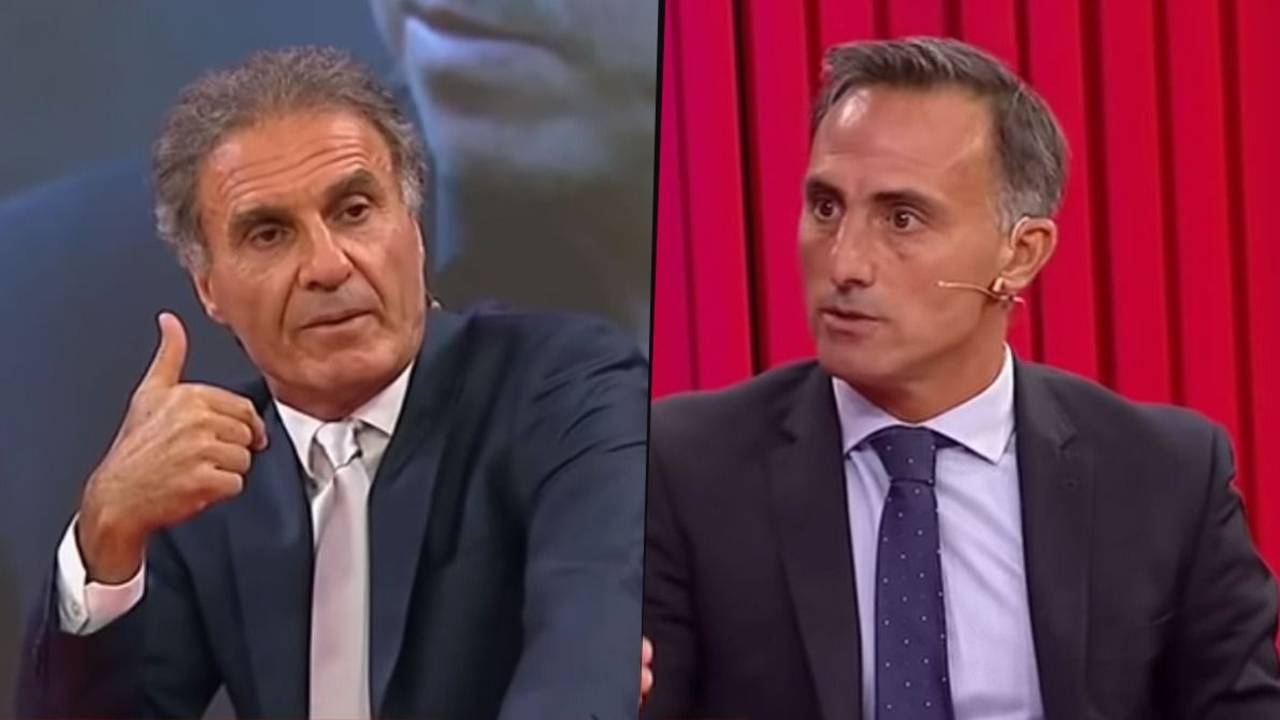 Oscar Ruggeri y Diego Latorre se pelean en ESPN