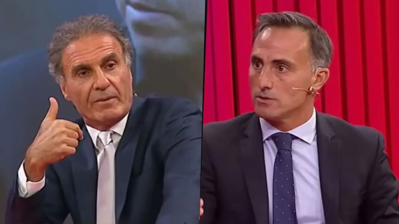 Oscar Ruggeri y Diego Latorre se pelean en ESPN
