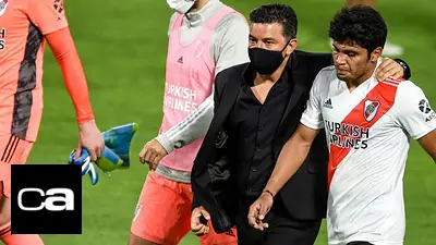 "Nunca en su vida tocaron una pelota": la defensa de Gallardo tras el pedido a Rojas "Nunca en su vida tocaron una pelota": la defensa de Gallardo tras el pedido a Rojas