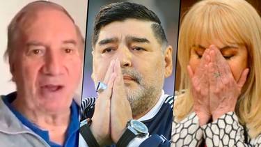 Claudia Villafañe se reencontró con Carlos Bilardo: "Lo fue a ver"