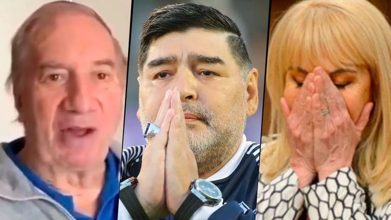 Claudia Villafañe se reencontró con Carlos Bilardo: "Lo fue a ver"