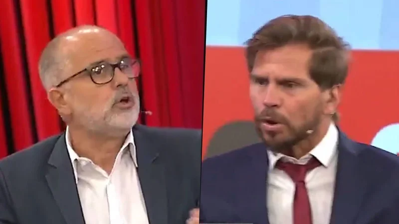 Daniel Arcucci y el Pollo Vignolo se pelean en ESPN