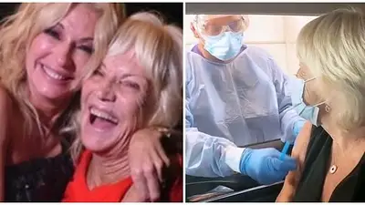 "Tengo una emoción indescriptible": Yanina Latorre contó que su mamá recibió la vacuna Pfizer "Tengo una emoción indescriptible": Yanina Latorre contó que su mamá recibió la vacuna Pfizer
