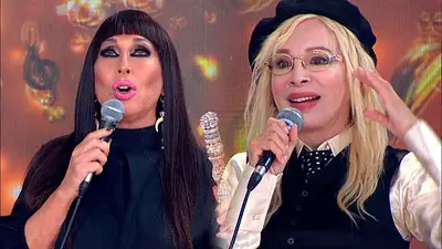Moria Casán acusó de plagio a Nacha Guevara en el Cantando 2020 Moria Casán acusó de plagio a Nacha Guevara en el Cantando 2020