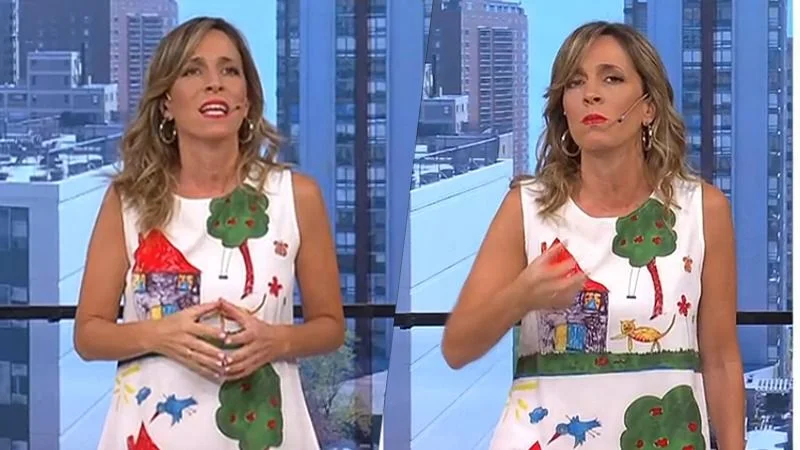 Sandra Borghi discute en El Trece