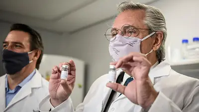 Alberto Fernández y las vacunas contra el coronavirus Alberto Fernández y las vacunas contra el coronavirus