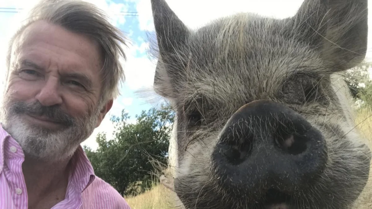 La vida de Sam Neill tras el éxito de Jurassic Park: tiene una granja, fabrica su propio vino y apoya la legalización del cannabis