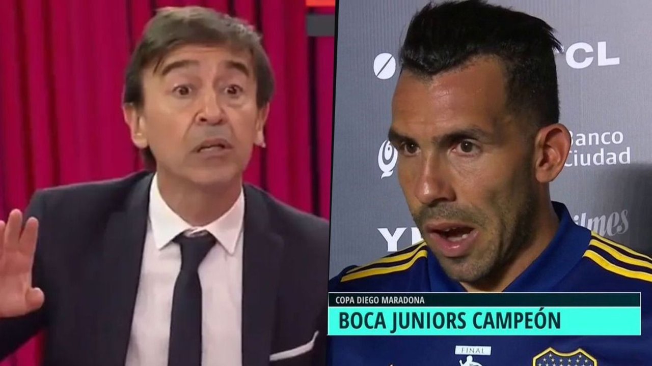 La desubicada pregunta de Marcelo Benedetto a Carlos Tevez por la salud de su padre