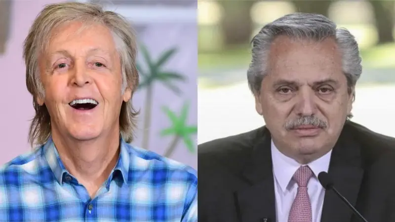 Paul McCartney le enviará una carta a Alberto pidiendo "Lunes sin carne" en el Estado